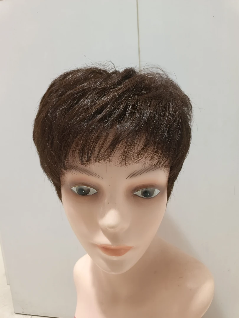 女士发套不变形免打理混合发轻薄透气时尚逼真
