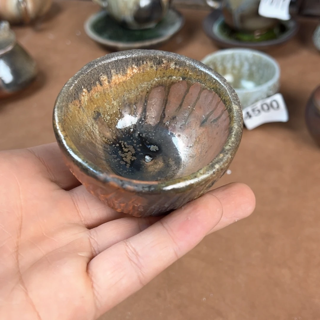 杯柴烧茶器主人杯