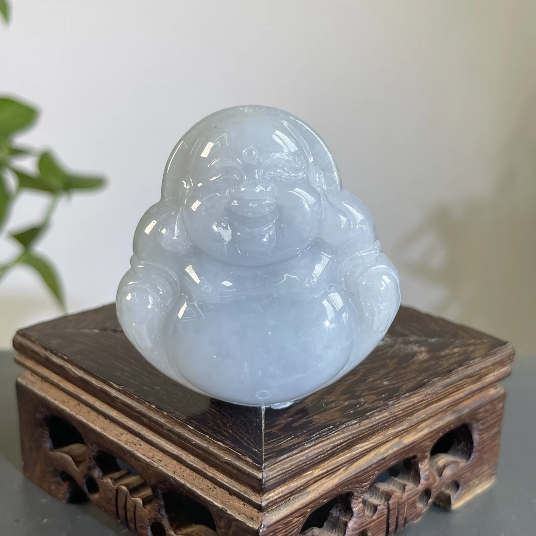 JCB03-39 天然缅甸A货翡翠 佛公