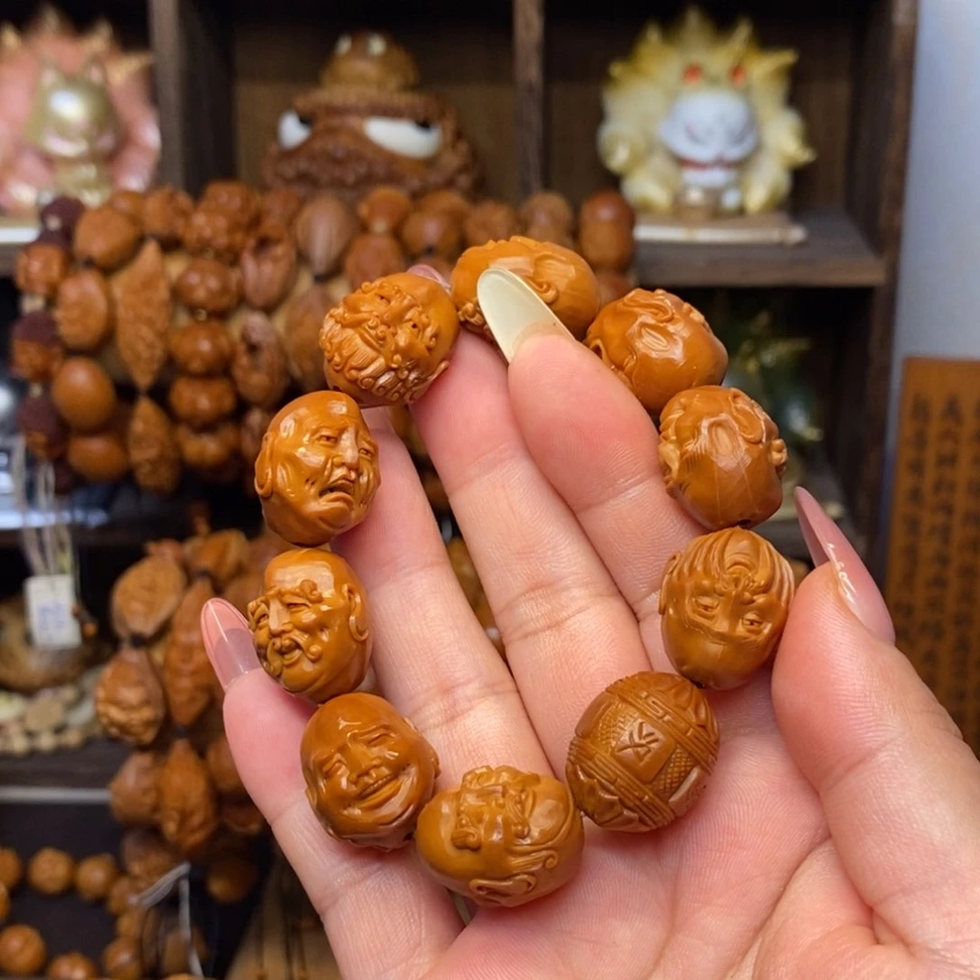 橄榄核手串/手链铁核留刀痕