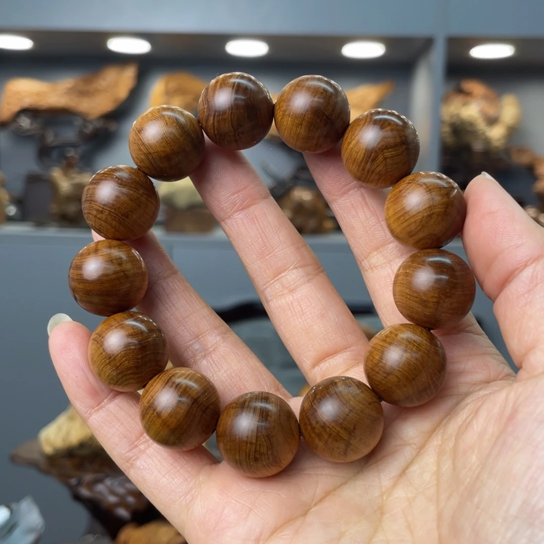 太行崖柏黑油1.8手串