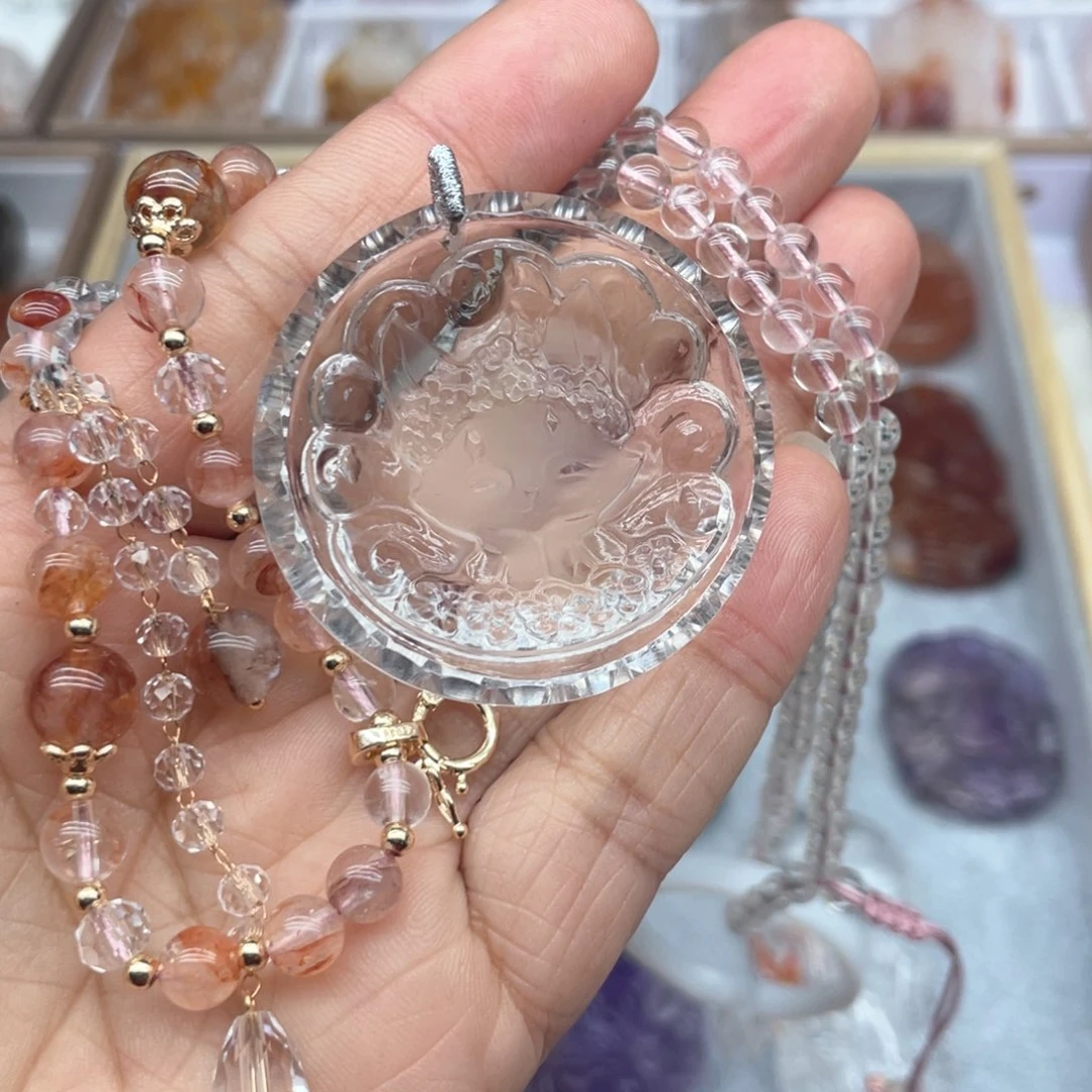 水晶吊坠(不含链)未镶嵌N****s