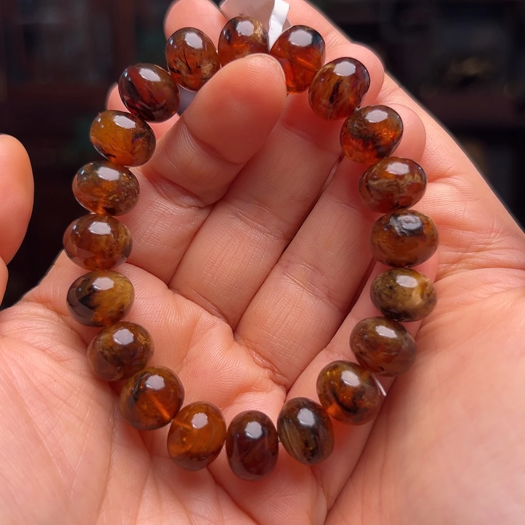 琥珀裸石未镶嵌抚顺琥珀10306。12m m