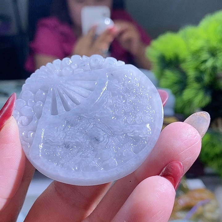 【闪购商品】翡翠挂件未镶嵌山水