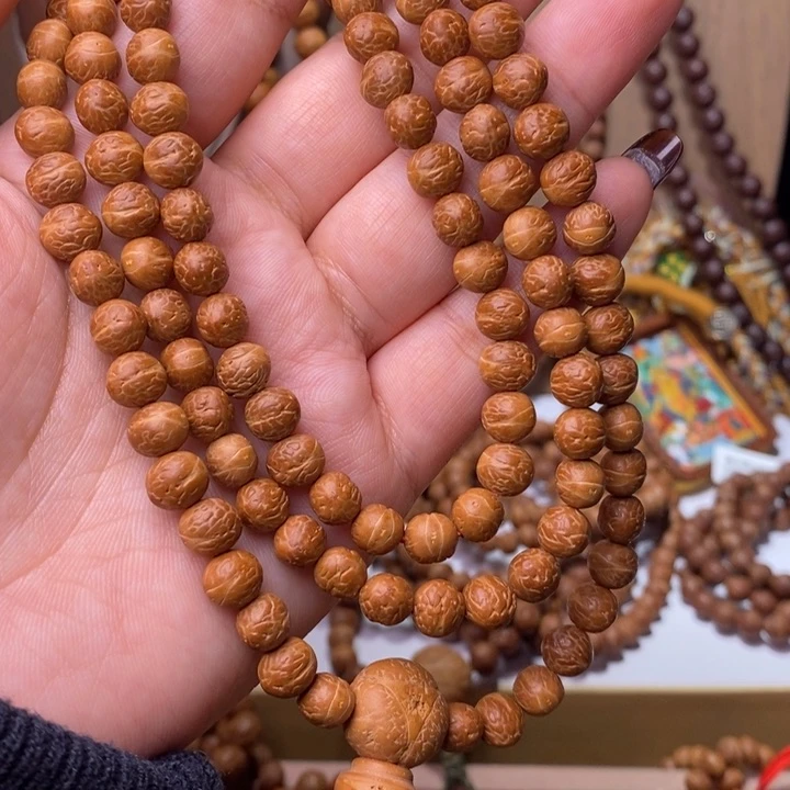 手串凤眼菩提农*人顶凤108