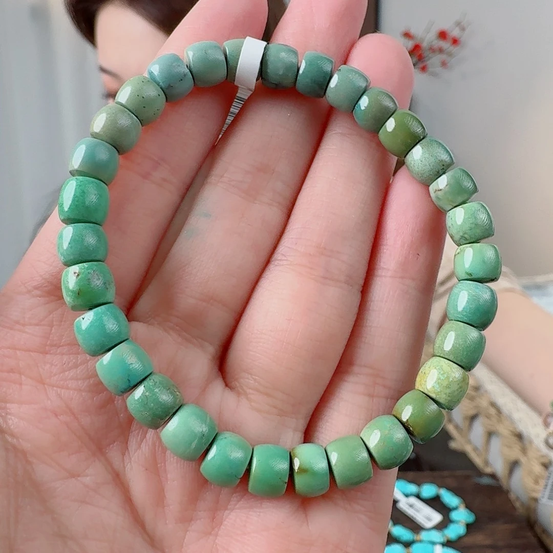 绿松石未镶嵌挂件