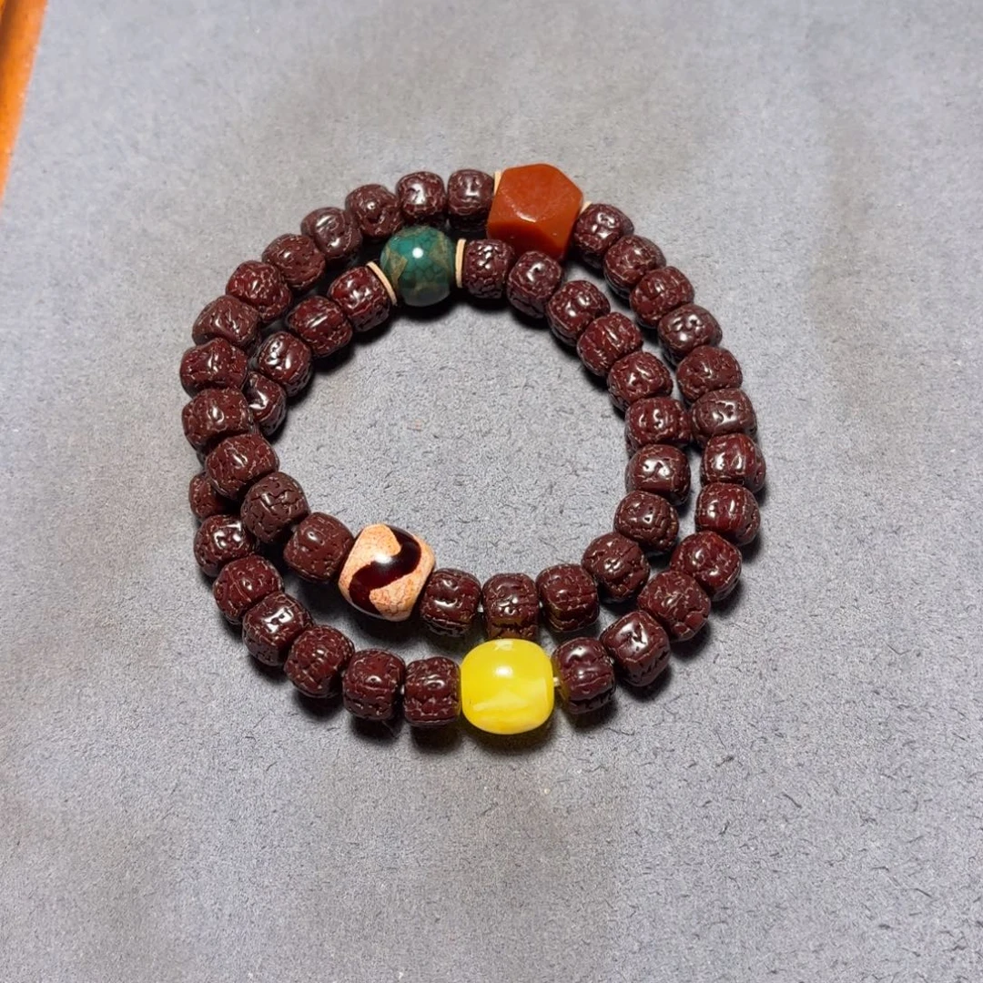 金刚菩提吊坠老金刚双圈10mm