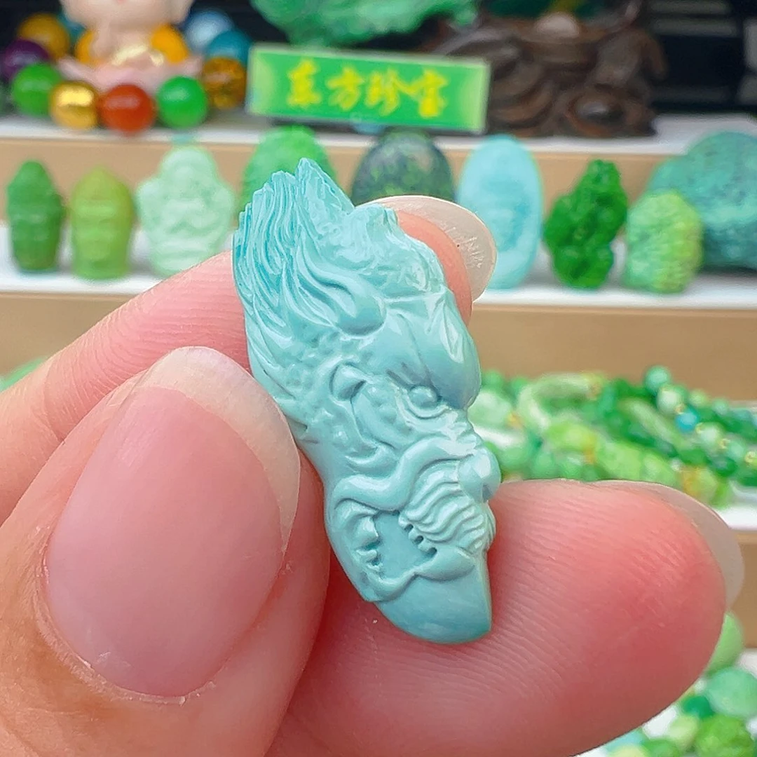 未镶嵌绿松石项链