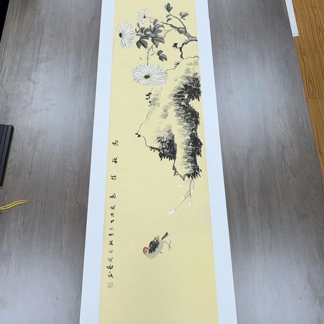 国画国画作品山水花鸟
