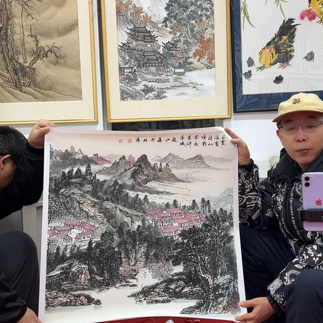 国画老师艺术精品