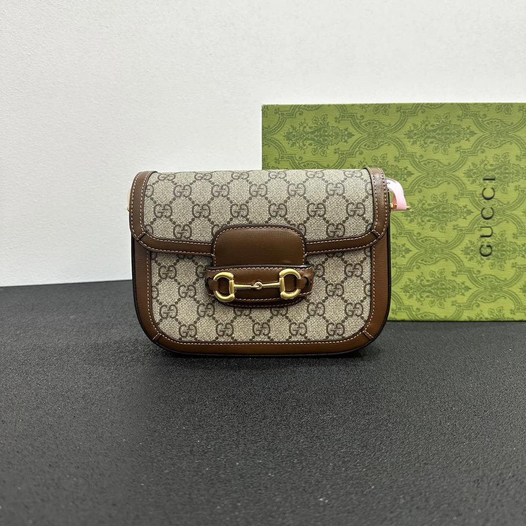 未使用 GUCCI/古驰 壹所奢品/GUCCI 1955马鞍mini 闲置 敏敏