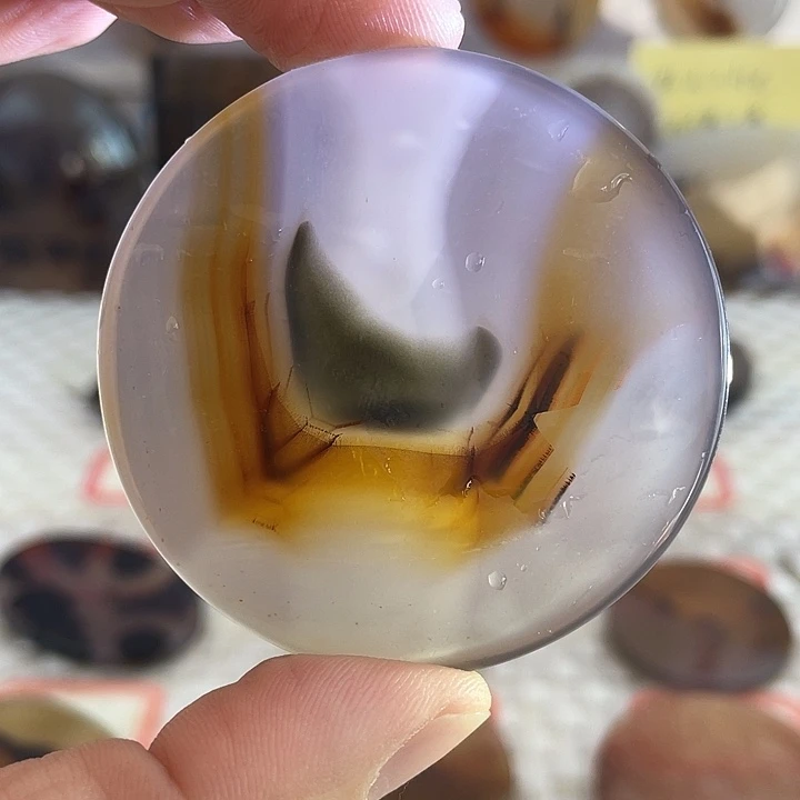 玛瑙/玉髓合金颈饰