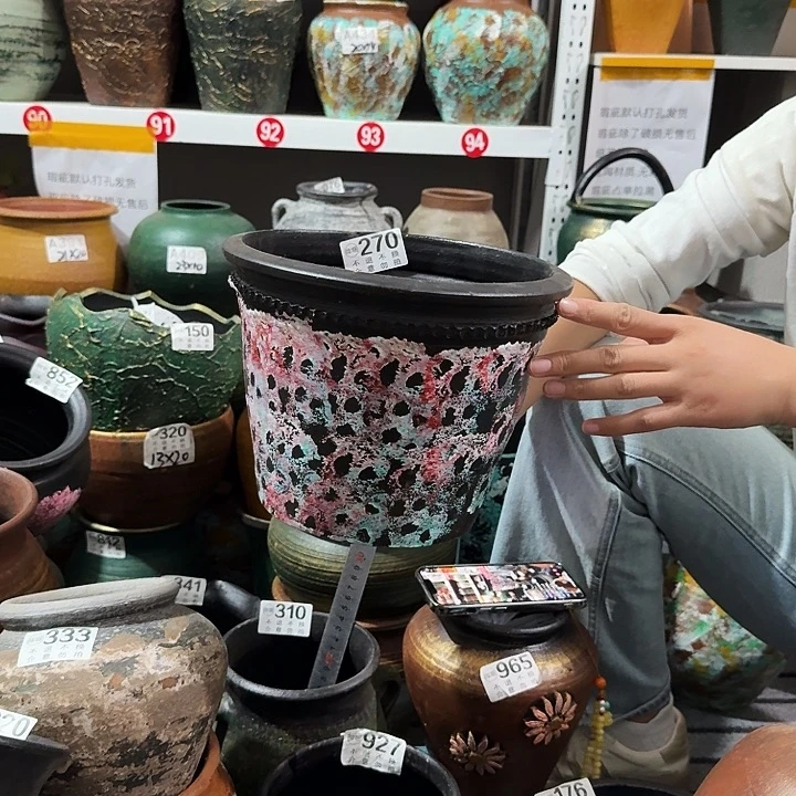 瑕疵彩绘大口270高度19口径24