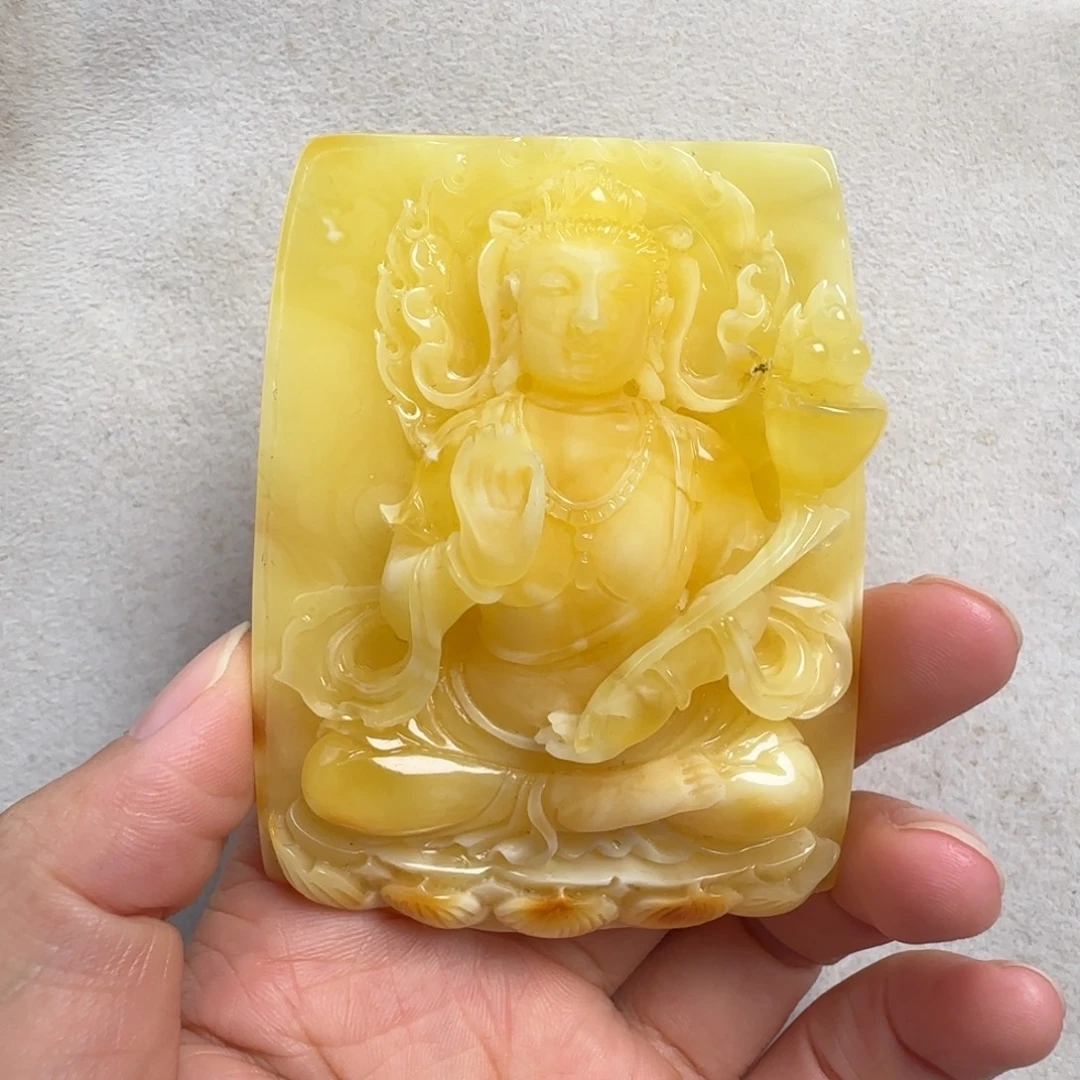 蜜蜡未镶嵌珠宝奇石