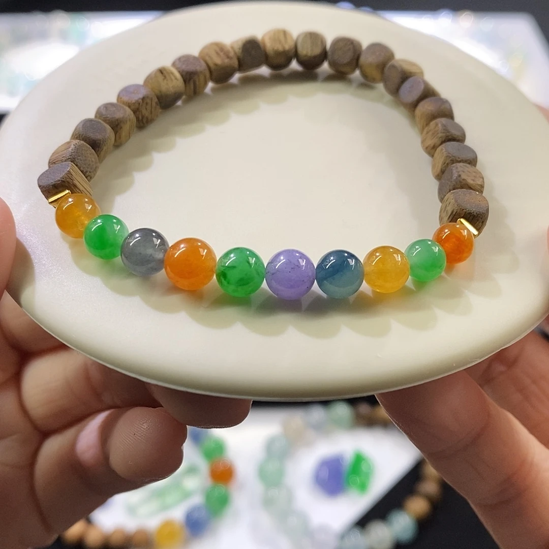 未镶嵌挂件翡翠单圈