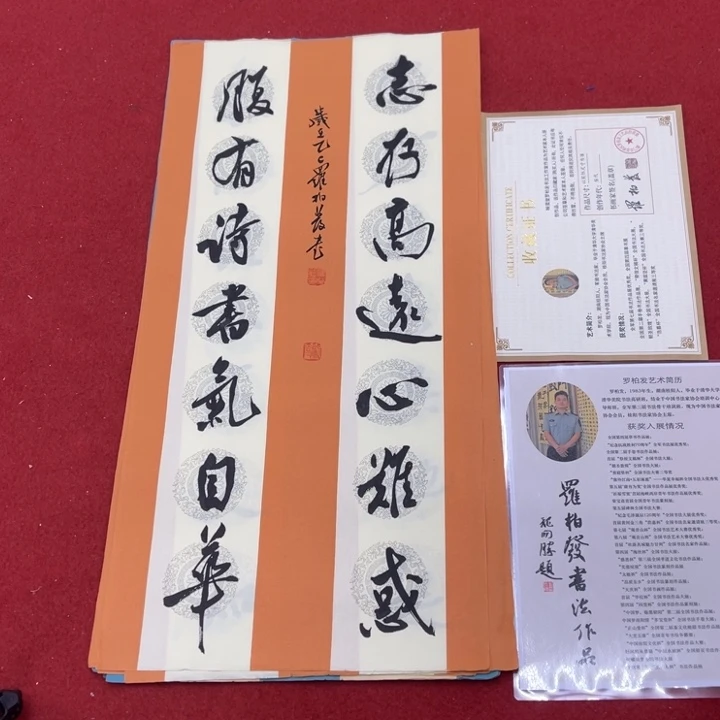 书法罗柏发老师书法作品集