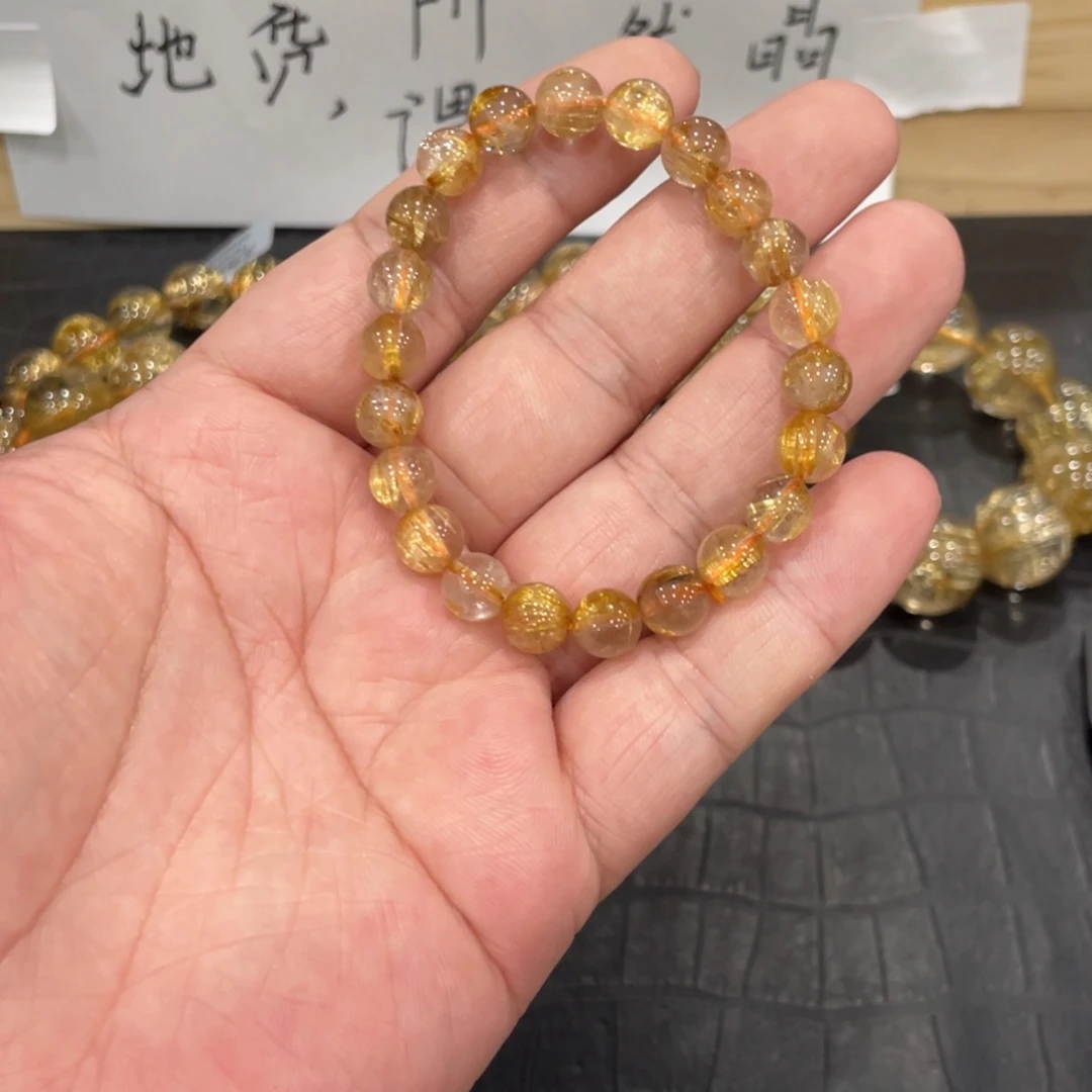 水晶手链未镶嵌d443钛晶