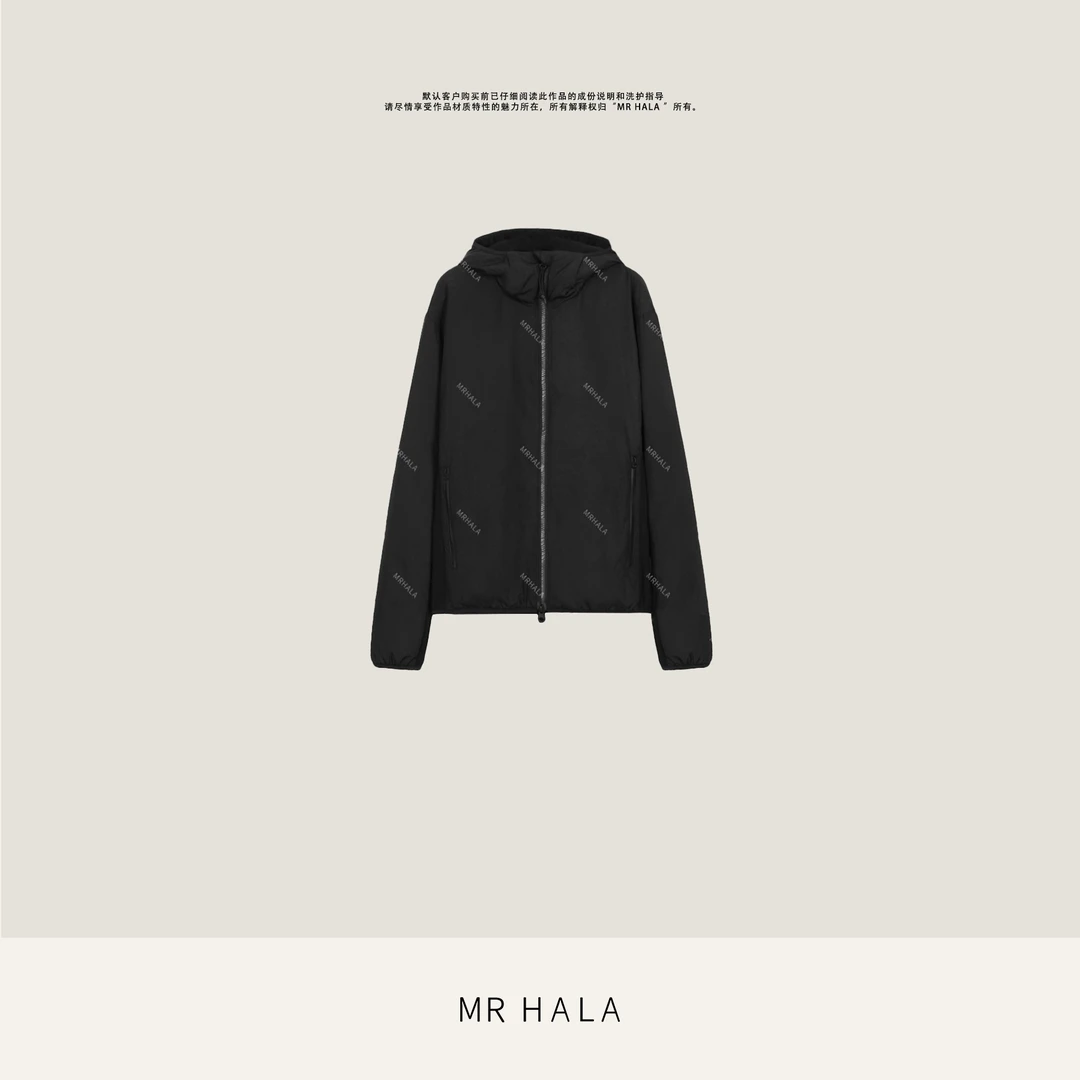 MRHALA诗芸暖舒棉兜帽双拉夹克 LW40691