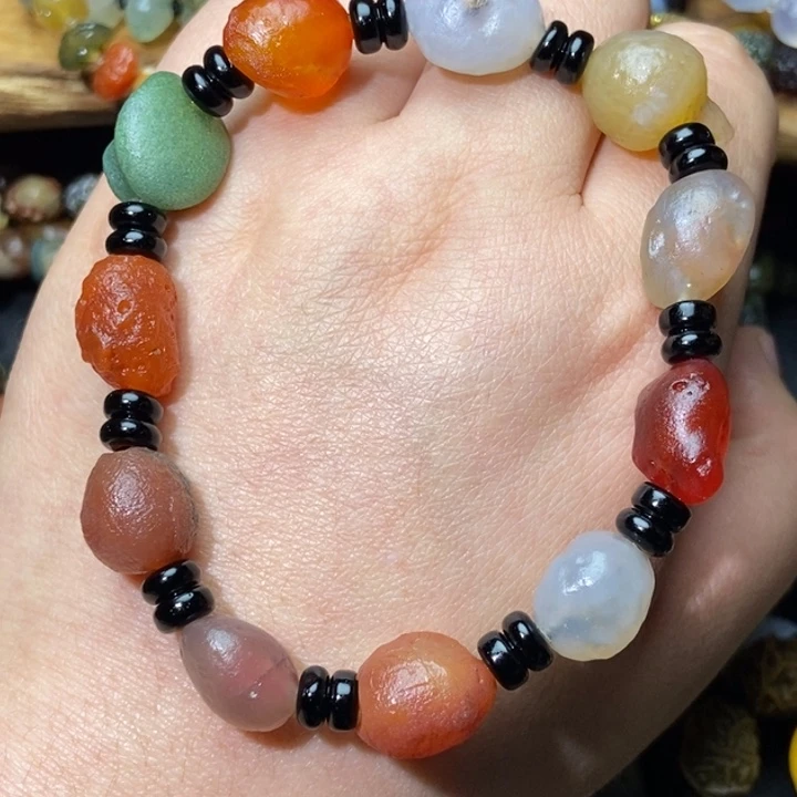 玛瑙/玉髓合金手链