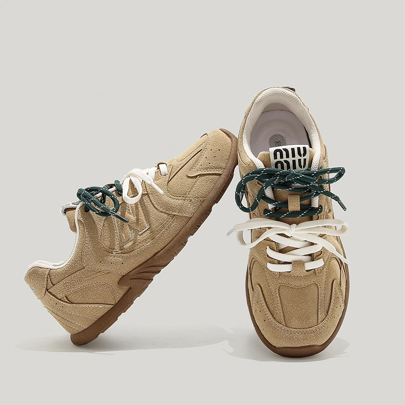 【新百伦正品】复古德训鞋女低帮运动休闲板鞋百搭阿甘鞋学生舒适