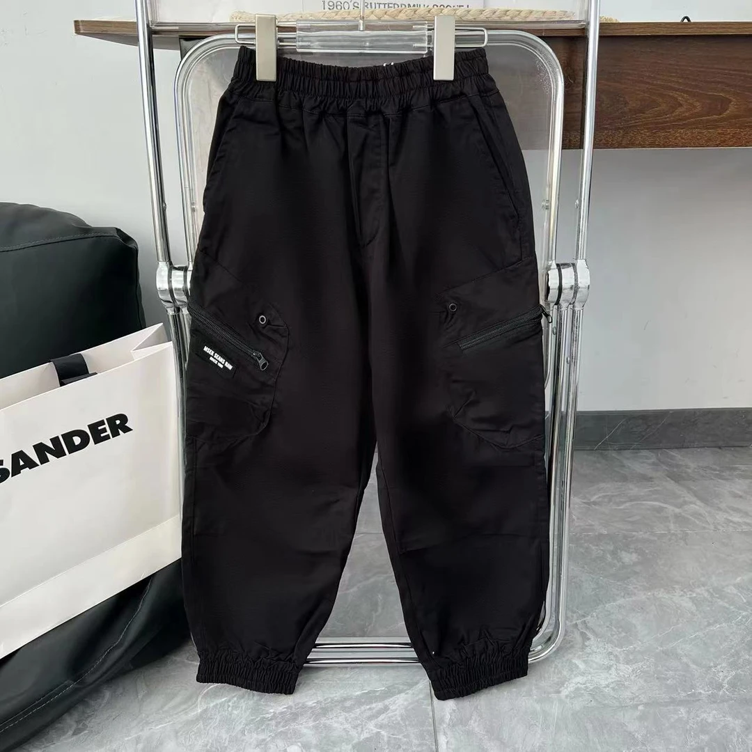 儿童2025春季新款工装休闲裤B0339