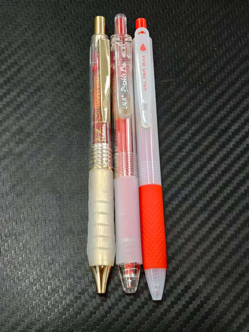 【发3支笔-红色】【柯林闹海+禾硕雾+lala青春系7803】