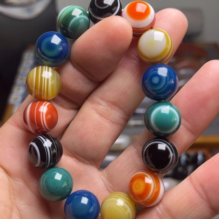 玛瑙/玉髓手串未镶嵌