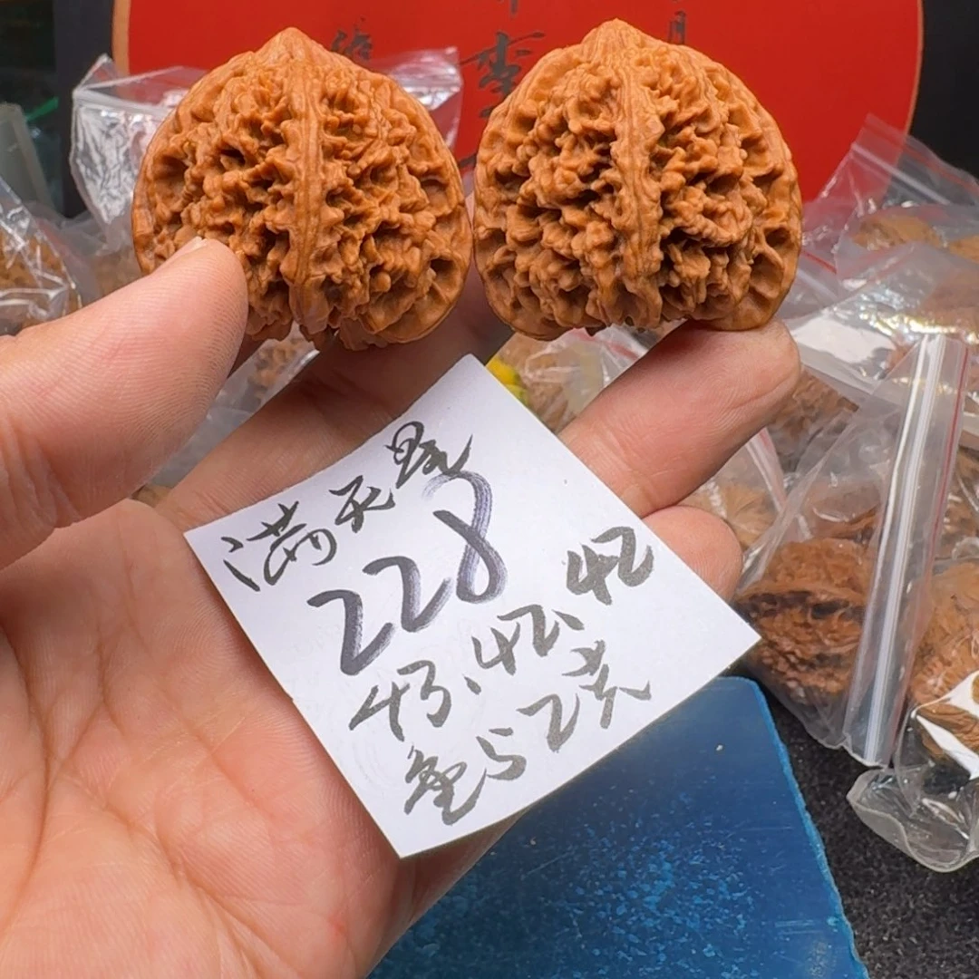 文玩核桃把件O****-43满天星十年库存老货