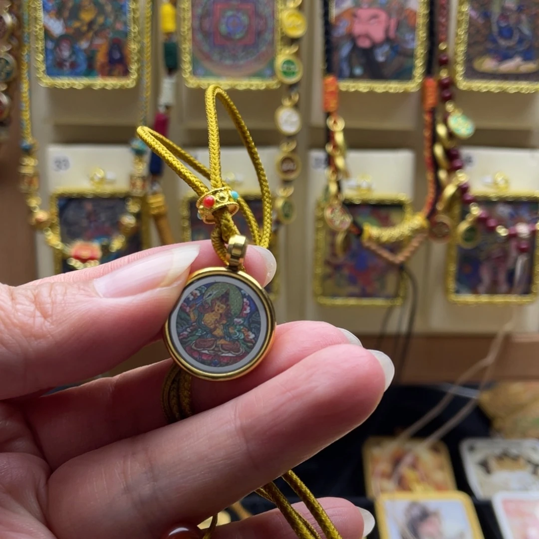 吊坠唐卡一步到位一步到