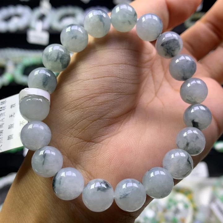 未镶嵌手串翡翠卡10