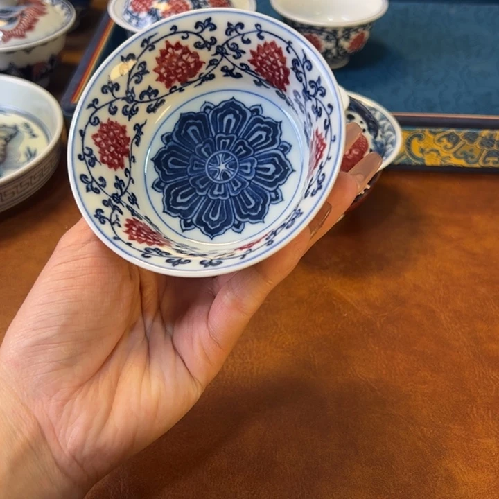 瓷片景德镇陶瓷手工手绘