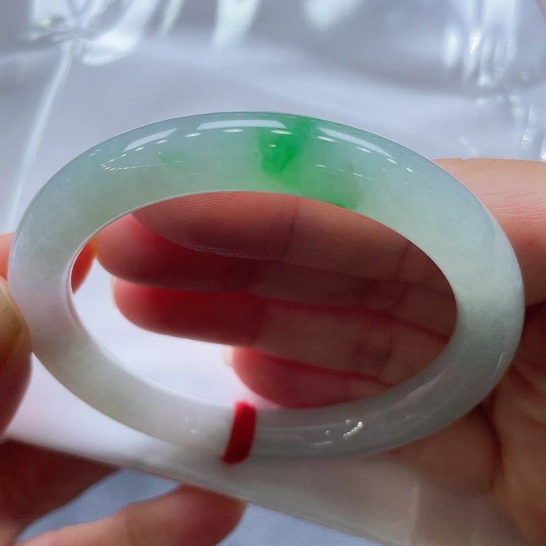 翡翠手镯未镶嵌4号圆条