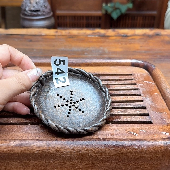 纯手工制作粗陶茶具