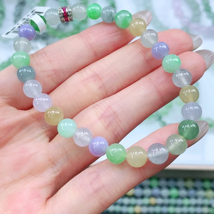 未镶嵌手链翡翠翡翠