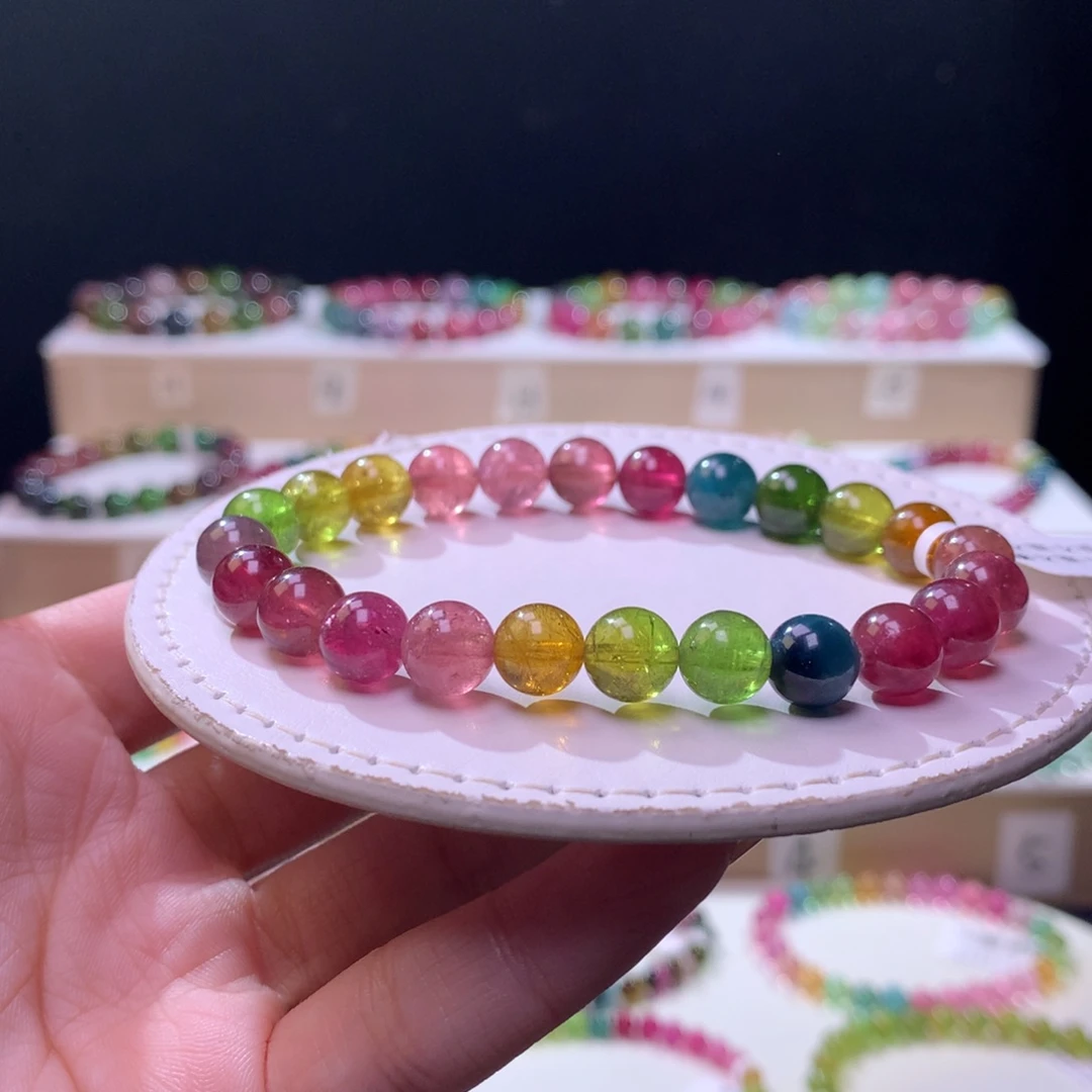 未镶嵌碧玺手链碧玺