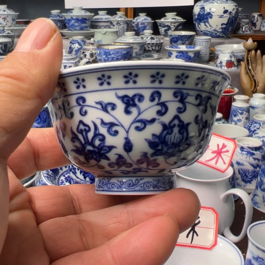 摆件舒**塔景德镇青花瓷器