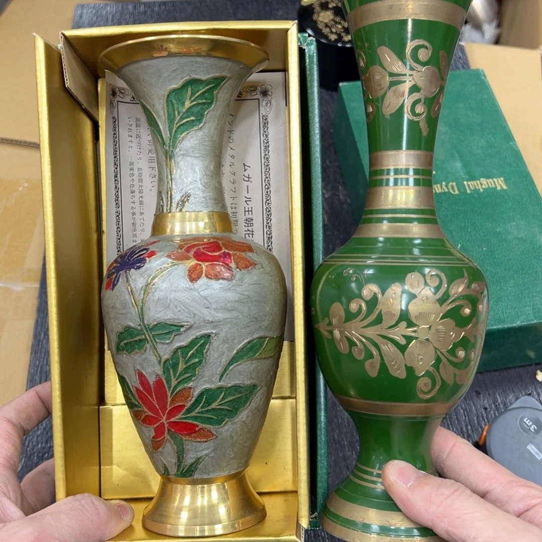 铜中古工艺品摆件