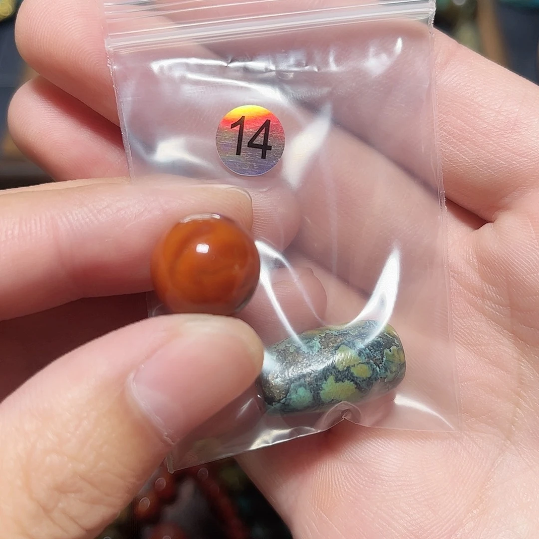 赵****未镶嵌圆珠桶珠老型手串！！玛瑙/玉髓