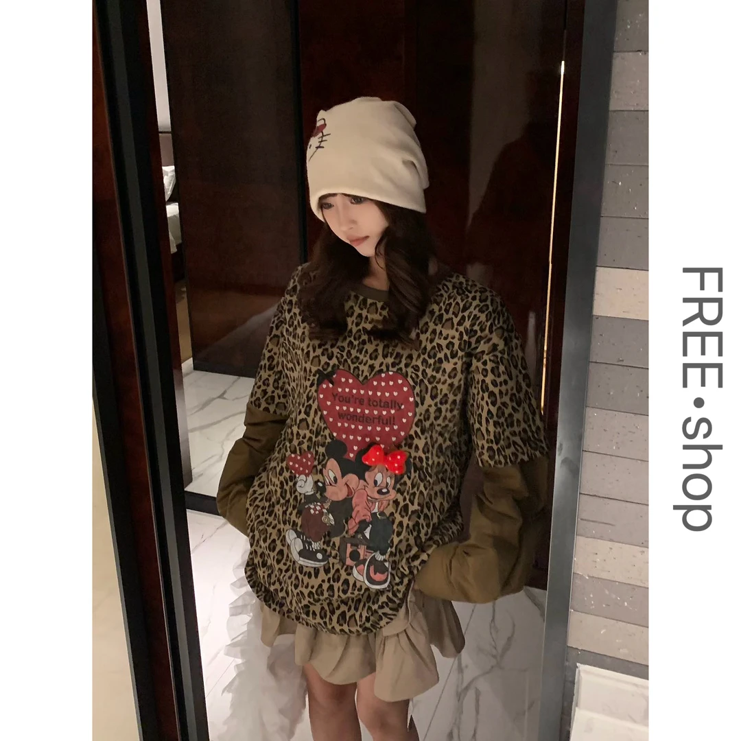 888#【编码401～500】2025韩国东大门新款甜美可爱休闲宽松卫衣外套