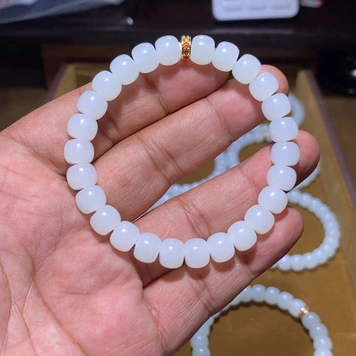 松***和田玉（白玉）未镶嵌颈饰