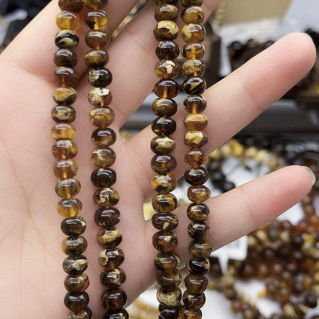 未镶嵌琥珀裸石抚顺琥珀7