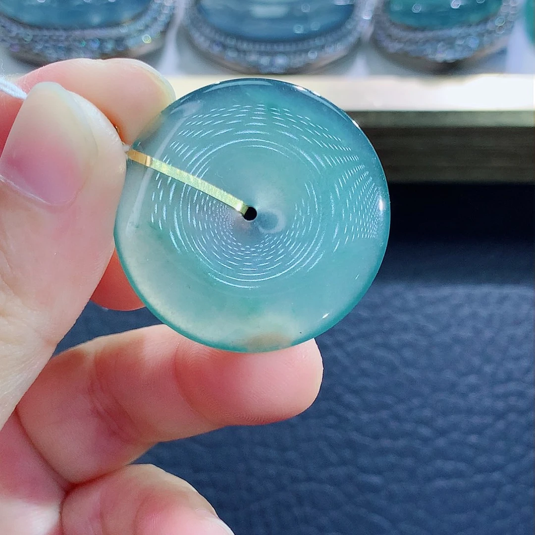 未镶嵌挂件翡翠翡翠