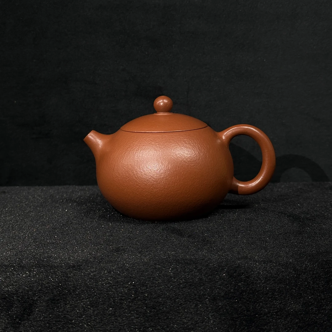 23/WYJ012/王玉娟/紫砂壶西施全红/原矿朱泥