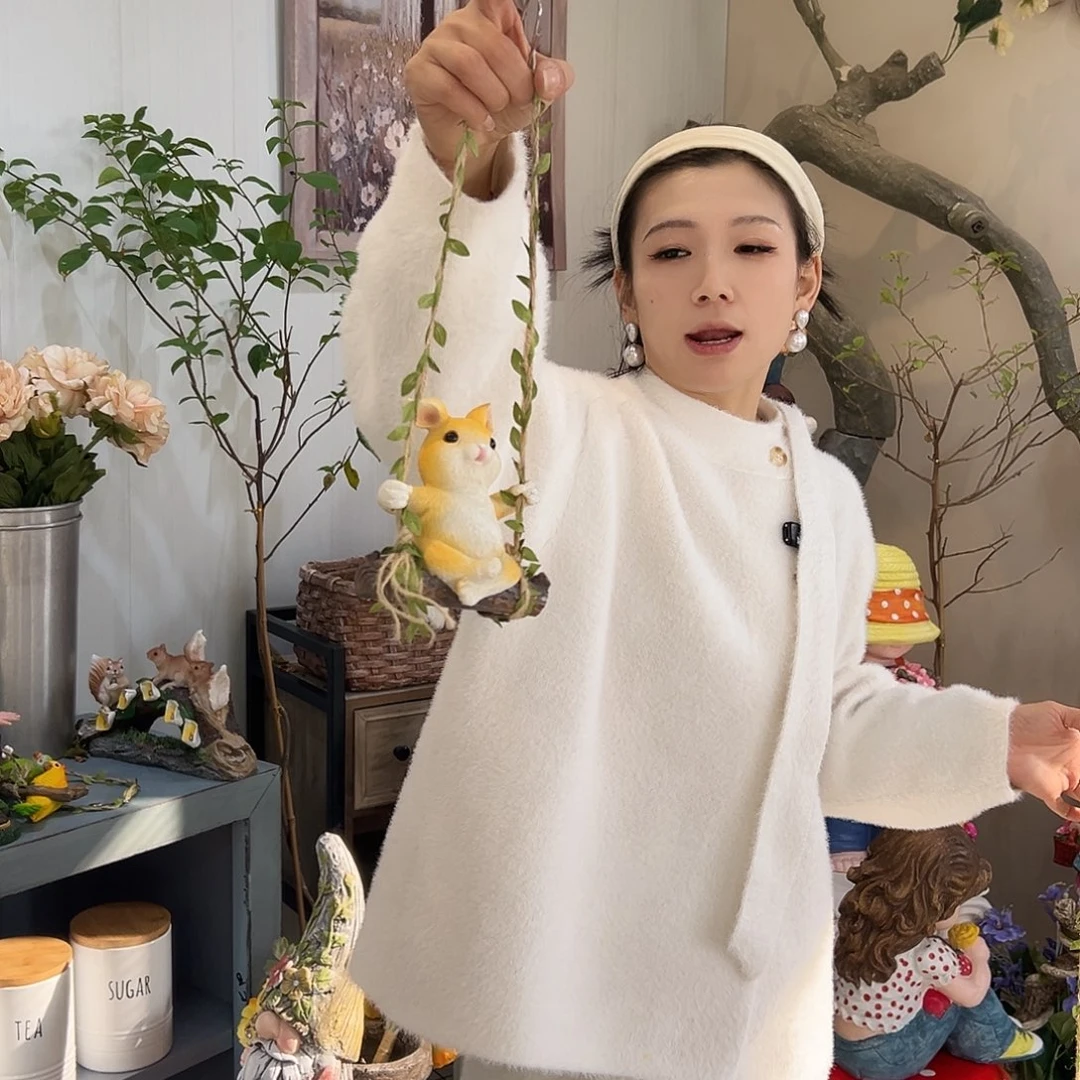 花园摆件红红火火