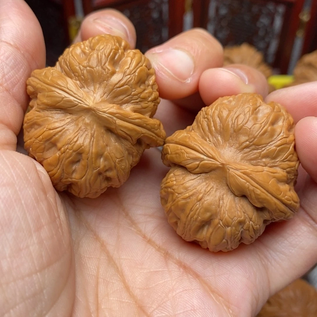 文玩核桃把件高**备元宝39尺