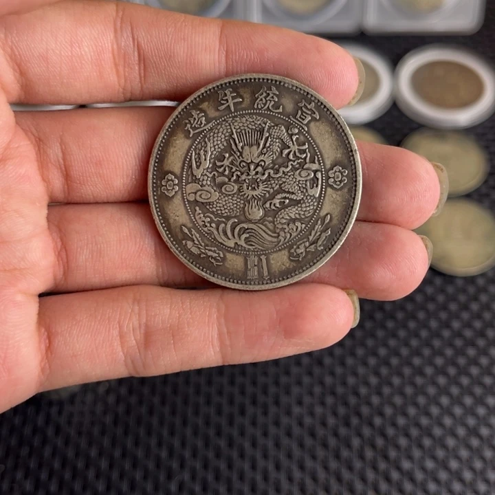 金属大头龙洋船洋工艺品