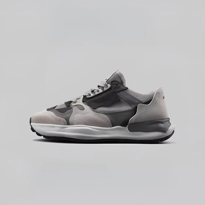 外贸男士阿甘鞋春季2025新款韩版潮流运动休闲厚底增高溶解老爹鞋