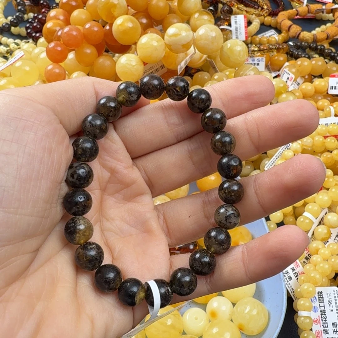 琥珀未镶嵌珠宝奇石