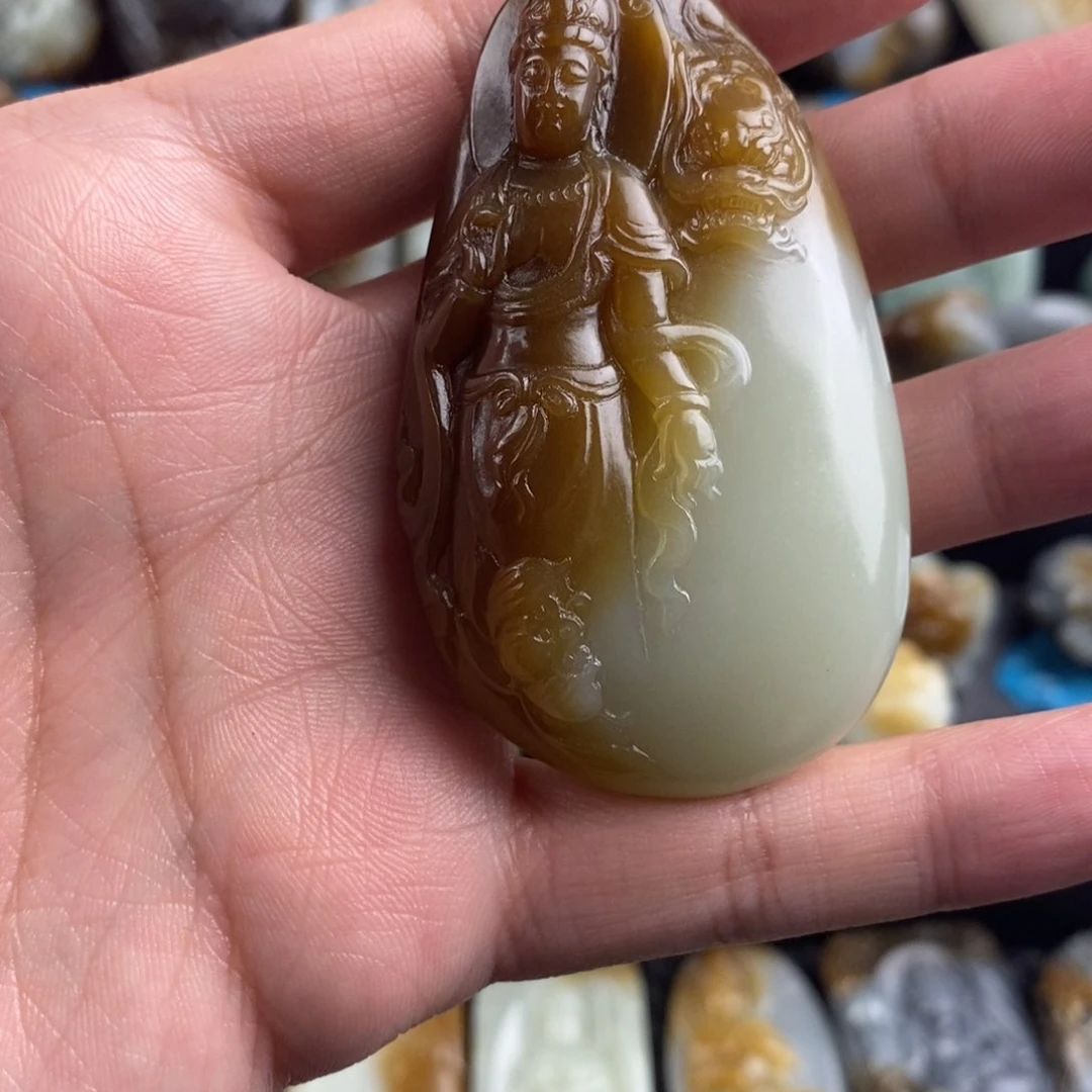 和田玉挂件未镶嵌