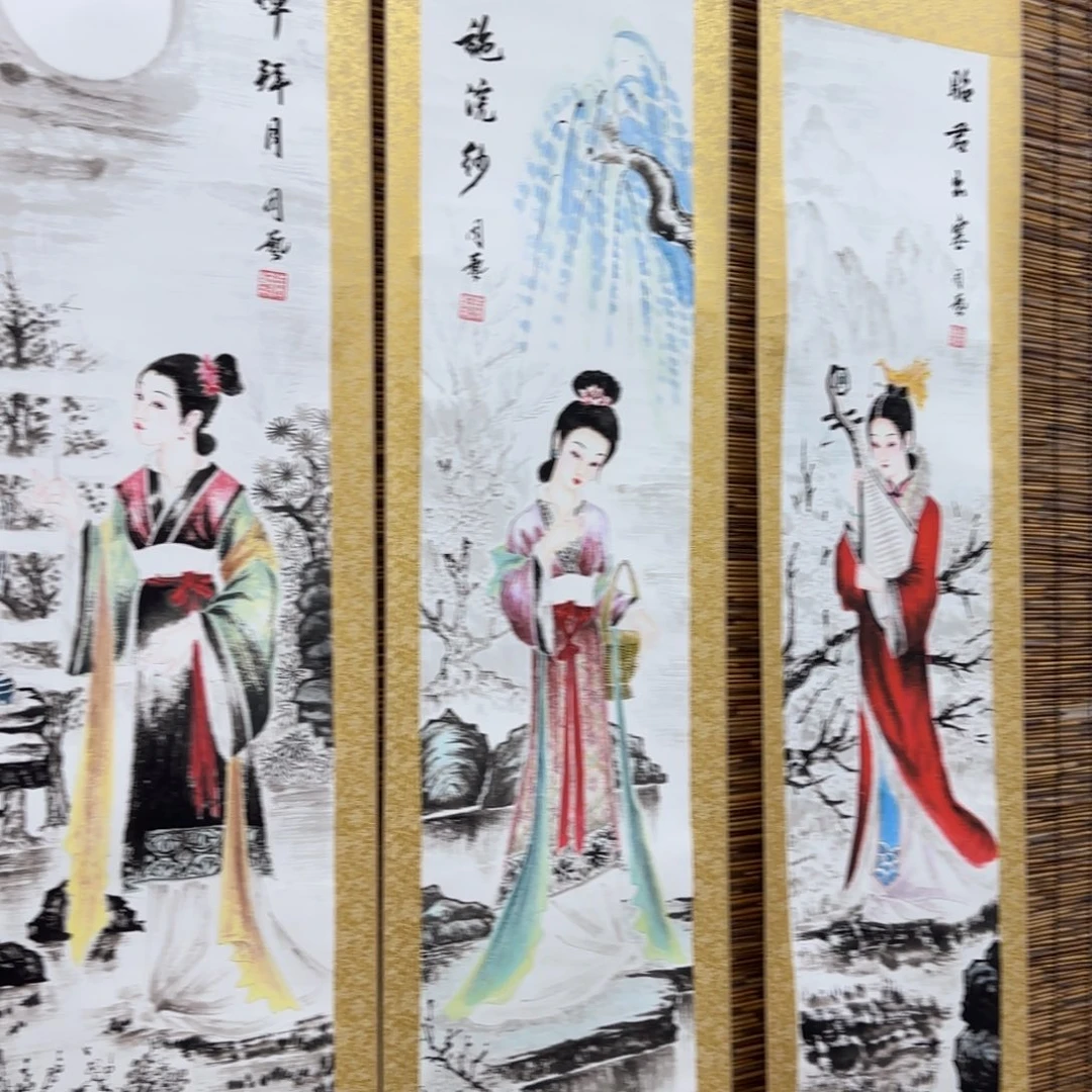 国画QB四幅一套作品！带证书！只限一单